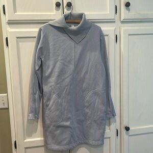 Athleta Sweater Dress Dusty Blue Grey Kozy Karma Vela XS